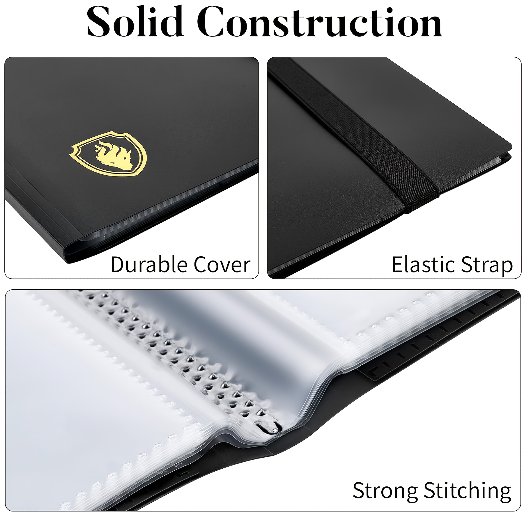 Card Binder 9 Pocket for Trading Cards